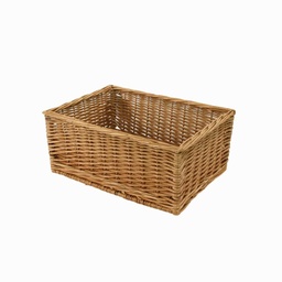 [S-V2321840000] Cassetto in vimini naturale rettangolare 47x37x22 cm