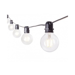 [S-B0820238] Catena di luci esterno 10 led Trasparenti 8.4m