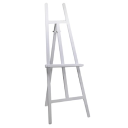 [S-V50284400BI] Cavalletto da terra bianco 60x157 cm