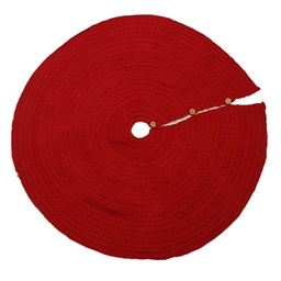 [S-V6317950000] Copribase in Tessuto Maglia Rosso per Albero ø112h0,5 cm