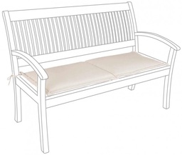 [S-B0805598] Cuscino Poly Spun Naturale Panca 2P