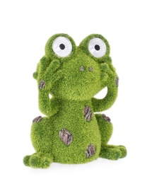 [S-B0143042] Decorazione Rana Garden Solar H21