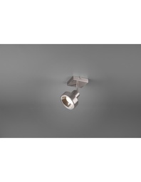 [S-TRIO800700107] Faretto Spot GU10 Orientabile Leon Nichel Trio Lighting