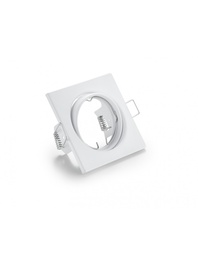 [S-TRIO650000131] Faretto da Incasso Quadrato Jura 1xGU10 Bianco 8x8 cm Trio Lighting