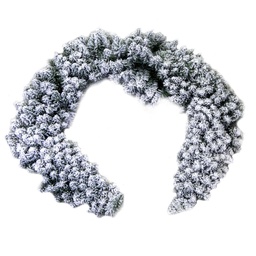 [S-V6155220000] Festone Monte Bonifato innevato ø24x180 cm