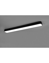 [S-TRIOR62451932] Lampada da Soffitto Rettangolare LED 37W Nero