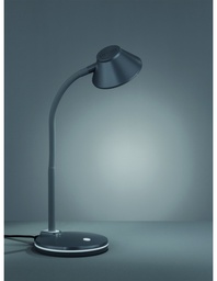 [S-TRIOR52191187] Lampada Led Scrivania Ufficio Moderno Berry Grigio Trio Lighting