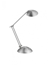 [S-TRIO572410107] Lampada Led da Scrivania Nichel Calcio