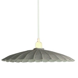 [S-V3714320000] Lampadario Vintage Bianco/Grigio in Metallo con Attacco cmø40