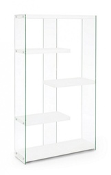 [S-B0740173] Libreria Sury Bianco 91.5X30 H160