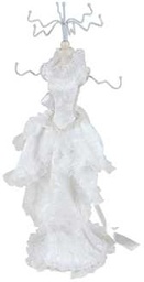 [S-V9119600000] Manichino abito lungo bianco ca-5233 15x10x37 cm