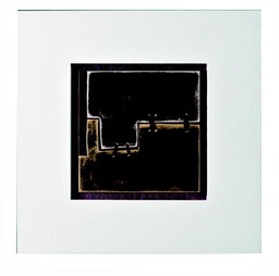 [S-QU/039/A] Olio su tela multicolore con telaio in legno, dimensioni 80x80x3 cm