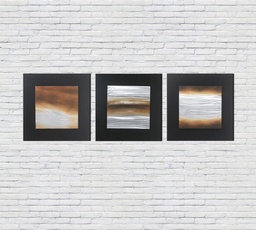 [S-QU/078] Olio su tela multicolor con telaio in legno, dimensioni 80x80x4 cm