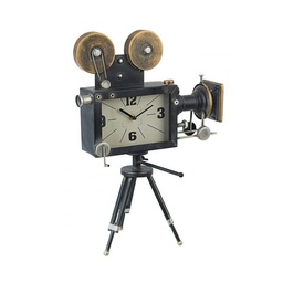 [S-B0182232] Orologio da tavolo idea regalo Charles Cinema