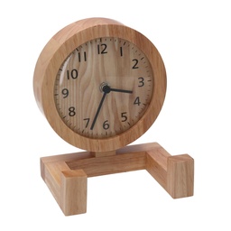 [S-V1869810000] Orologio in legno naturale 11,5x15x20 cm