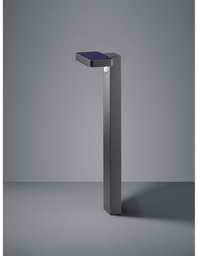 [S-TRIOR42261142] Palo da Esterno LED Antracite con Sensore di Movimento