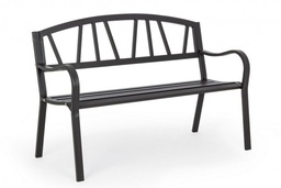 [S-B0802694] Panca Janelle Antracite - Dimensioni: 123 cm x 57 cm x 87 cm