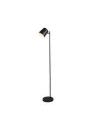 [S-TRIOR42111132] Piantana Led Touch Dimmerabile Blake H125 cm Nero Trio Lighting