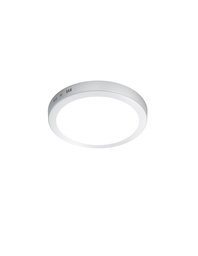 [S-TRIO657011801] Plafoniera Moderna Led Dimmerabile Ø22 cm Bianco