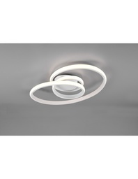 [S-TRIOR62751131] Plafoniera LED Dimmerabile Bianco L53 cm