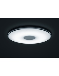 [S-TRIO628915001] Plafoniera LED Dimmerabile Effetto Luce Notturna Ø60 cm Bianco