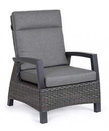 [S-B0661850] Poltrona Reclinabile C-C Britton Antracite Jx55 - Comfort ed Eleganza per il Relax - Dimensioni: 73x83x103 cm