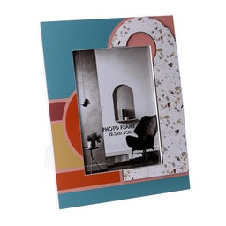 [S-V3332510000] Portafoto Legno Multicolor 19,5x1,8x24,5 cm