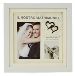 [S-V9140860000] Portafoto matrimonio me-0014 27 x 27 x 2,5 cm