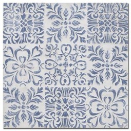 [S-V4616420000] Quadro Legno Blu 80x80x3,5 cm