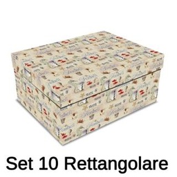 [S-V1217370000] Scatola Cartone Rettangolare 1-10 Salvagente cm43x35h17
