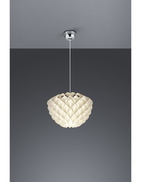 [S-TRIOR30540101] Sospensione Origami Bianco Ø40 cm