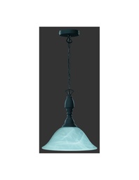 [S-TRIOR30871024] Sospensione Rustico Ruggine 1xE27 Ø33 cm