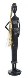 [S-B0182191] Statuetta Zulu Donna 830