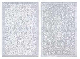 [S-B0607621] Tappeto Ansedonia Bianco Grigio 150x210