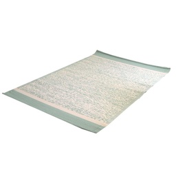 [S-V1409180000] Tappeto spigato verde in poliestere 60x180x0.6 cm