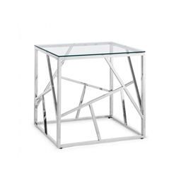 [S-B0732880] Tavolino Cubo Rayan 55x55x55h cm