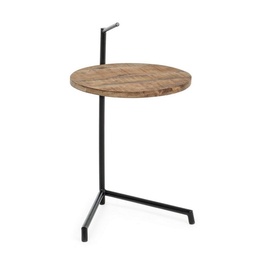 [S-B0746186] Tavolino in legno e acciaio Walton 38x44x63 cm