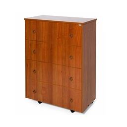[S-A10414] Mobile letto rete ortopedica pieghevole colore noce antico cm H.100x85x36