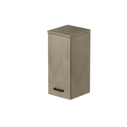 [SA-AZ25161] Pensile per lavanderia con 1 anta e ripiano - Colore Argilla H77x36x38cm
