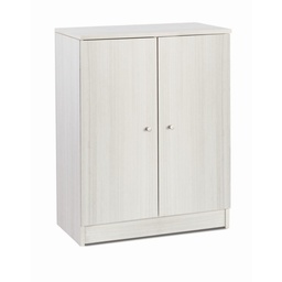 [SA-A26200EUK] Armadio multiuso basso due ante Eucalipto 62x34x h80 cm