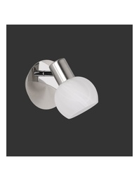 [SA-TRIOR80171007] Faretto da Soffitto Antibes Nichel e Vetro Bianco Trio Lighting