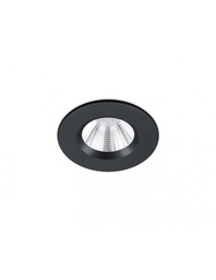 [SA-TRIO650710132] Faretto da Incasso Rotondo Nero Led 5W IP65 Ø8 cm