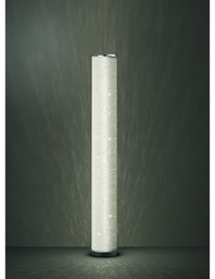 [SA-TRIOR42801001] Piantana Moderna Led Tico H103 cm Tessuto Bianco